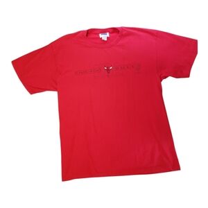 NBA Chicago Bulls Red XL T-Shirt